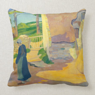 Farmhouse te Le Pouldu, 1890 (olie op doek) Kussen