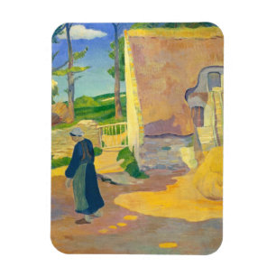 Farmhouse te Le Pouldu, 1890 (olie op doek) Magneet