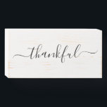 Farmhouse Thankful Wooden Box Houten Kist Print<br><div class="desc">Meer boerderijdecor in de Kleine Bayleigh winkel!</div>