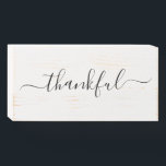 Farmhouse Thankful Wooden Box Houten Kist Print<br><div class="desc">Meer boerderijdecor in de Kleine Bayleigh winkel!</div>