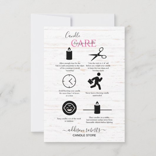 Farmhouse Waterverf Herfst Kaartenzorg Bedankkaart (Voorkant)