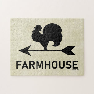FARMHOUSE WEATHERVANE LEGPUZZEL