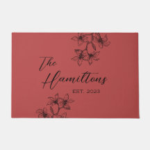 Farmhouse Winter Poinsettia Custom