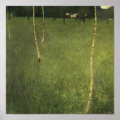 Farmhouse with Birch Trees, 1900 Poster (Voorkant)
