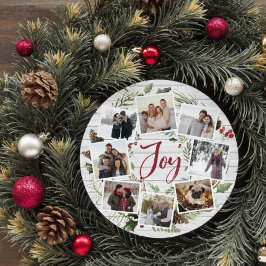 Farmhouse Wreath | Fotocollage Feestdagenkaart