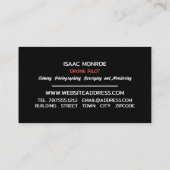 Farming Drone Portrait, Drone Pilot Visitekaartje (Achterkant)