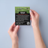 Farming Drone Portrait, Drone Rental Company Flyer (Hand)