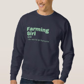 Farming Girl - Farming Trui (Voorkant)