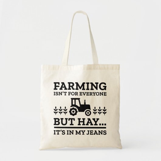 Farming Isn't For Everyone Tote Bag (Voorkant)