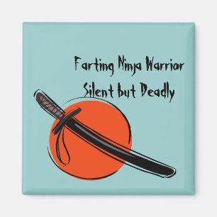 Farming Ninja Warrior Silent, maar Deadly Magnet