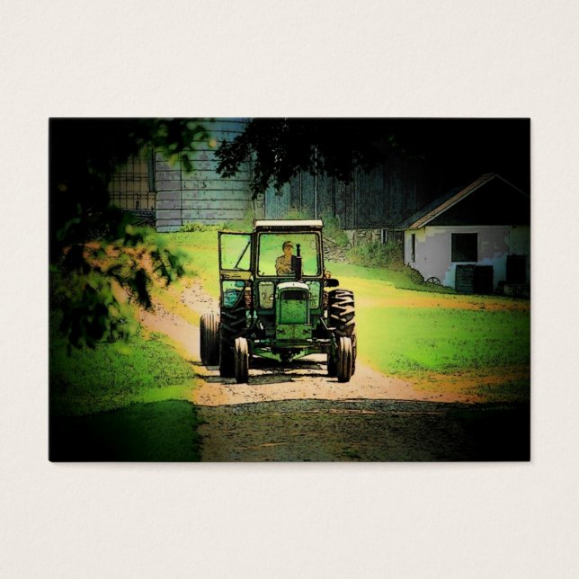 Farming Profile Card Visitekaartjes (Voorkant)