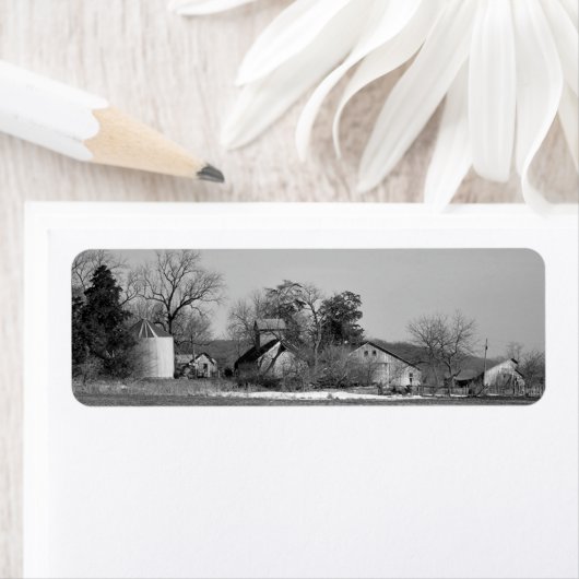 Farming - retouradreslabel etiket (Insitu)