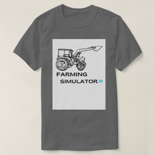 Farming simulator 22 Trucks Production Chain Anima T-shirt (Design voorkant)