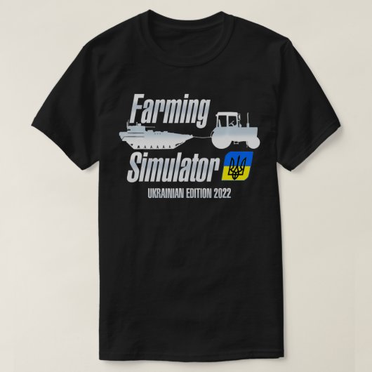 Farming Simulator Ukraine Edition 2022 Tractors T-shirt (Design voorkant)