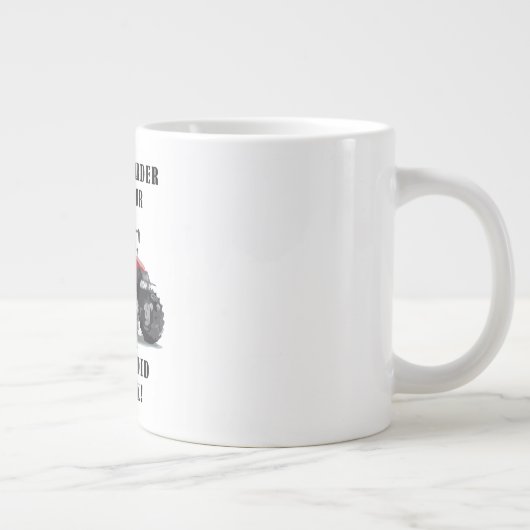 Farming Tractor Hard Work Quotes Grote Koffiekop (Rechts)