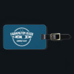 Farmington de Connecticut Kayaking Bagagelabel<br><div class="desc">De rivier de Farmington is de grootste driehoek van de rivier de Connecticut.</div>