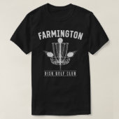 Farmington Disk Golf Club Golfer New Mexico Disk G T-shirt (Design voorkant)
