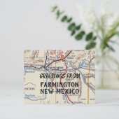 Farmington New Mexico Briefkaart (Staand voorkant)