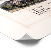 Farmington, NH Panoramic Map - 1877 Poster (Hoek)