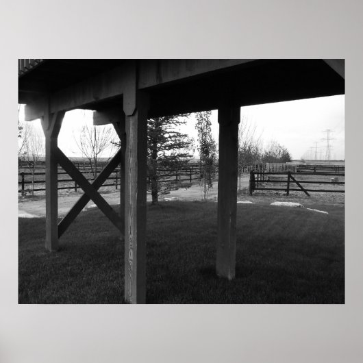 Farmington Utah Horse Boerderij Poster (Voorkant)