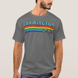 Farmington Utah Pride Farmington LGBT Gift LGBTQ T-shirt