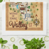 Farmington Valley, Connecticut, moeder van de sted Theedoek (Gevouwen)