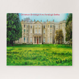 Farmleigh Dublin Ierland. Legpuzzel