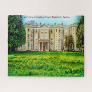 Farmleigh Dublin Ierland. Legpuzzel