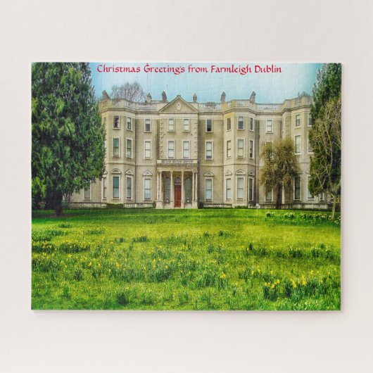 Farmleigh Dublin Ierland. Legpuzzel (Horizontaal)