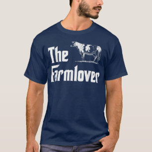 Farmlover Funny Koe Boerderij Koeien boer Humor ve T-shirt