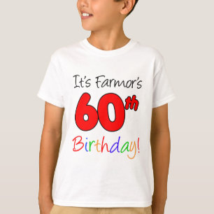 Farmor's 60e verjaardag Zweedse grootmoeder T-shirt