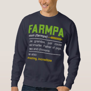 Farmpa Funny Farming Farmer Grandpa Definition Trui