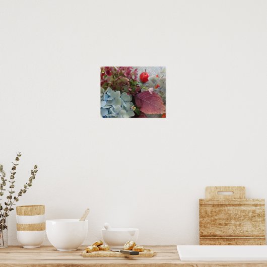FARMphemera.com "Hydrangeas"-poster Poster (Keuken)