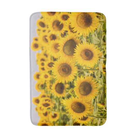 Farms | A Sunflower Field Badmat (Voorkant Verticaal)