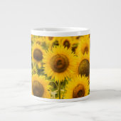 Farms | A Sunflower Field Grote Koffiekop (Voorkant)