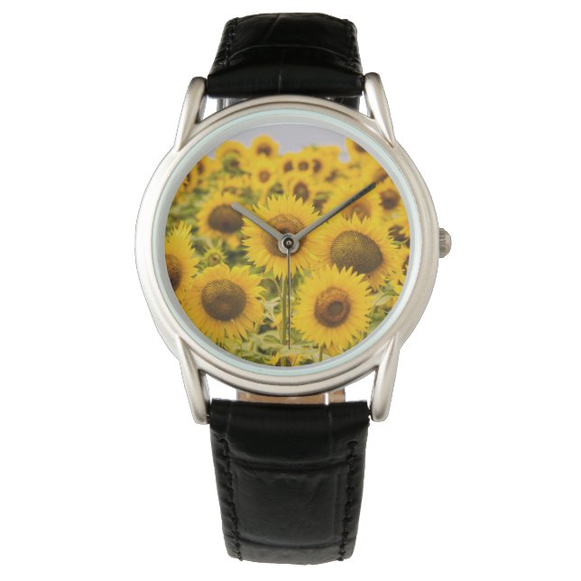 Farms | A Sunflower Field Horloge (Voorkant)