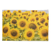 Farms | A Sunflower Field Kussensloop (Achterkant)