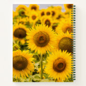Farms | A Sunflower Field Notitieboek (Achterkant)