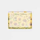 Farms | A Sunflower Field Post-it® Notes (Voorkant)