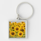 Farms | A Sunflower Field Sleutelhanger (Voorkant)