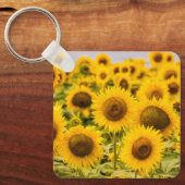 Farms | A Sunflower Field Sleutelhanger (Voorkant)