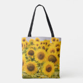 Farms | A Sunflower Field Tote Bag (Achterkant)
