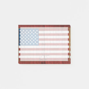 Farms American Flag Barn Mural Post-it® Notes
