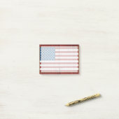 Farms | American Flag Barn Mural Post-it® Notes (Op bureau)