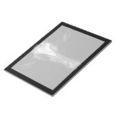 Farms | B&W Cow Head Shot Notitieblok (Schuin)