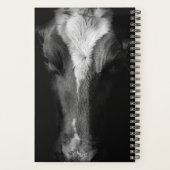 Farms | B&W Cow Head Shot Planner (Achterkant)