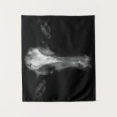 Farms | B&W Cow Head Shot Wandkleed (Voorkant)