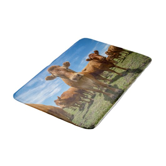 Farms Brown Cow Group Badmat (Gekanteld)