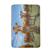 Farms Brown Cow Group Badmat (Voorkant Verticaal)