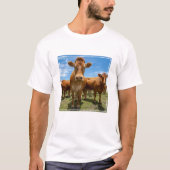 Farms Brown Cow Group T-shirt (Voorkant)
